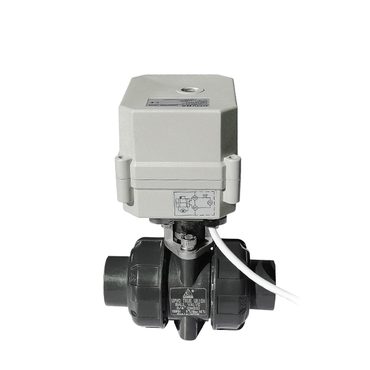 HK62-P UPVC Electrically Actuated Ball Valve